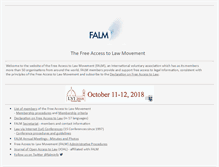 Tablet Screenshot of fatlm.org